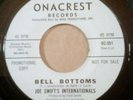 Joe Swift's Internationals Bell Bottoms 45 Promo Onacrest Northern Soul Funk Mod