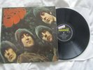 THE BEATLES Rubber Soul EX  UK RARE BLACK STEREO ON COVER LP Parlophone PCS 3075