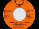 Funk 45 - Julius Brockington - This Feeling - Burman - VG+ mp3 - synth version
