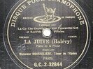 241g5. Charles Rousseliere - La Juive-Priere de la paque - French G&T GC 2-32844