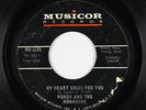 Northern Soul 45 - Porgy & The Monarchs - My Heart Cries For You - Musicor - mp3