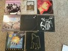 (8) LP Rock Lot,Scratched Vinyl Led Zeppelin, AC/DC, Jimi Hendrix, T.Rex READ