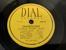 Charlie Parker Sextet Dial 1034 Crazeology Bebop Jazz 78 Plays E-