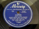 Charlie Parker Orchestra Mercury 11022 Visa / Passport Bebop Jazz 78 E-