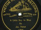 Victor Monarch 1299 A LITTLE BOY IN BLUE by Joseph Natus, Early Dog Label