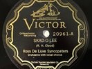 ROSS DE LUXE SYNCOPATORS VICTOR Skid-O-Lee BEAUTIFUL COPY