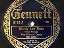 HEAR  KING OLIVER'S CREOLE JAZZ BAND GENNETT Mandy Lee Blues NICE COPY