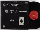 O.V. WRIGHT A Nickel And A Nail And Ace Of Spades BACK BEAT LP