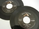 1956 Orig 45 rpm ELVIS PRESLEY Blue Suede Shoes—Never Let You Go RCA Victor VG+