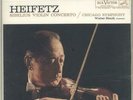 Jascha Heifetz Violin Concerto In D Minor - 180gm USA vinyl LP album record