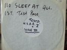 Motorhead 1st Test Press - No Sleep At All - White Label - G.W.R + Promo Photo.