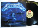 METALLICA - Ride the Lightning  ORIG. LP 1984 - MFN 27