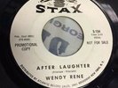 Hip Hop Breaks WENDY RENE After Laughter 45 Stax White Label With Words Rare VG+