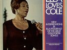 Ella Fitzgerald Ella Loves Cole vinyl LP album record UK K40450 ATLANTIC 1972