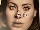 INCREDIBLE AND RARE ADELE 25 SIGNED LP VINYL RECORD