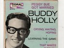 ROCKABILLY-BUDDY HOLLY-EP-PEGGY SUE GOT MARRIED/CRYING, WAITING, HOPING/LEARNING
