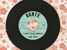 Dean Scott I Want To Get Married It's Never Dante 45 Record Teen Doo Wop M-