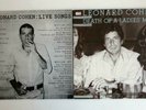 2 x Leonard Cohen Death Of A Ladies Man SBP237076&Live Songs SBP234320 CBS LP 'S