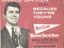 JAMES DARREN--PICTURE SLEEVE + 45--(BECAUSE THEY'RE YOUNG/TEARS IN MY EYES)--PS-