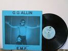 G G Allin & the Scumfucs E M F  Punk Hardcore Rare 1989 Vinyl Lp Ex+/N/M