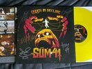 SUM 41 ORDER IN DECLINE YELLOW COLOR VINYL LP - SIGNED BY THE BAND