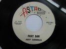 JEFF DANIELS (Luke McDaniels) FOXY DAN Astro 108 Rockabilly/Rock n'Roll 45 NMint