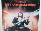 Thin Lizzy Live And Dangerous LP Vinyl Record Album Vintage 2BS 3213 1978 WB
