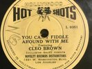 Hollywood Hot Shots - Novelty Record Co 351 & 415  YOU CAN FIDDLE AROUND W/ ME