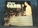 ROCKABILLY EP 45 RPM RECORD BY-JOHNNY CASH-SINGS HANK WILLIAMS