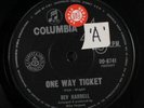 BEV HARRELL: One Way Ticket / I Am The World 45 (no discogs 8/19) Rock & Pop
