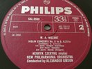 Henryk Szeryng Mozart Violin Concertos No.5 & 6 Philips Gibson UK 1st 1966 NM