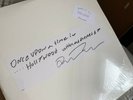 Once upon a Time in Hollywood White Label Soundtrack Score SEALED & SIGNED