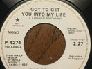 NM The Beatles Promo 45 Single Got to get you into my life 1967 Capital P-4274