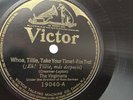 The Virginians 78rpm single 10-inch Victor Records #19040 Whoa, Tillie, Take You