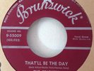 MINT The Crickets 1957 That'll Be The Day 45 Brunswick 55009 w/S Buddy Holly NOS