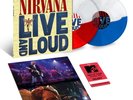 NIRVANA LIVE AND LOUD Ltd 2 Red, Blue & White Coloured Vinyl LP Limited Edition