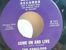 Northern Soul 45, The Fabulous Jades Come On And Live RARE R111