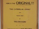 THE STRANGERS: Caterpillar Crawl US TITAN Orig Rockabilly w/ Insert 45 NM-