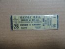 QUEEN, KANSAS Sheer Heart Attack TORONTO CONCERT TICKET 1975 UNUSED TICKET