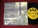 ROSEMARY SQUIRES MY LOVE IS A WANDERER 1956 MGM EP 640 VINYL 7