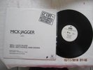 MICK JAGGER SINGLE VINYL RECORD 12