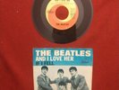 The Beatles If I Fell / And I Love Her 45 Record with Sleeve Capitol 45-X45037