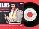 ELVIS PRESLEY (45 RPM - ITALY) PB 10278  T.R.O.U.B.L.E  (PROMO COPY WHITE LABEL)