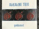 ALKALINE TRIO - GODDAMNIT - CLEAR / RED SPLATTER WAX - MINT /UNPLAYED  GREEN DAY