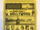 Once Upon a Time in Hollywood TARANTINO New Beverly Cinema Calendar August 2019