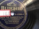 Glenn Miller 78rpm single 10-inch Bluebird Record #B-10366 Over The Rainbow