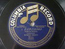 ROMEO BERTI Columbia T-11 OPERA 78rpm L' ELISIR D' AMORE / I PAGLIACCI