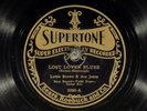 78 RPM -- Lottie Beaman & Winston Holmes, Supertone 9286, EE-/V+ Blues - Gennett