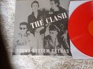 The Clash. Sound System Extras. very rare promo vinyl. red marble. mint.