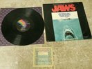 JAWS LP Soundtrack With Iron On Decal Patch Original 1975
